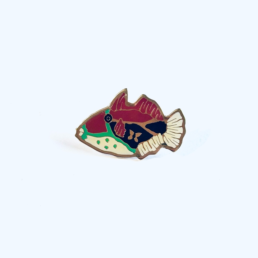 Colorful Fish Enamel Pin - Picture 2 of 6